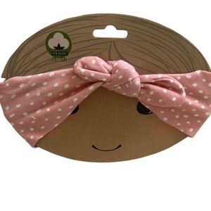 Milkbarn Pink and White Kids Headband